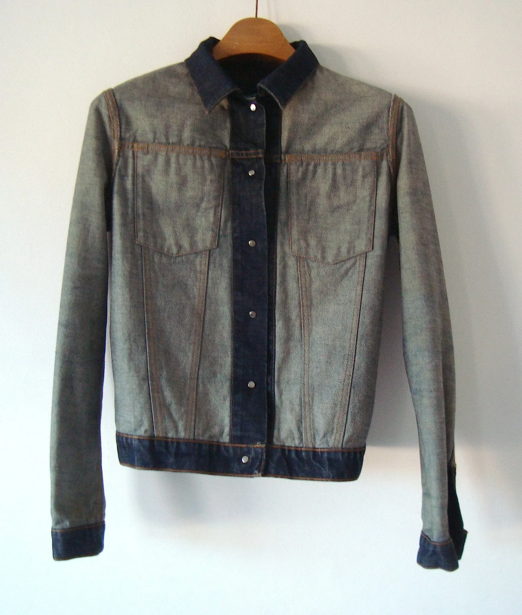 1999 Raw Denim Classic 2-Pocket Jacket