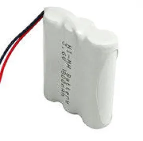 3.6 Volt 700mAH Nickel-Cadmium Exit Sign Battery - 1x3 Inline Battery Pack AA