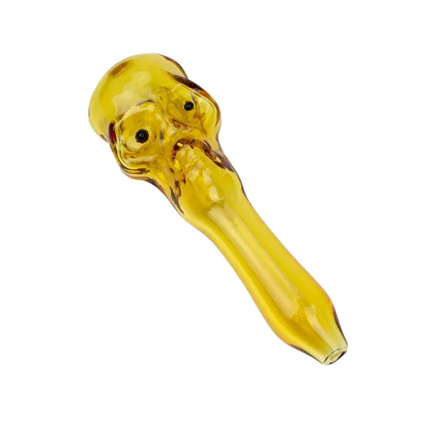 4" Skull Glass Pipe