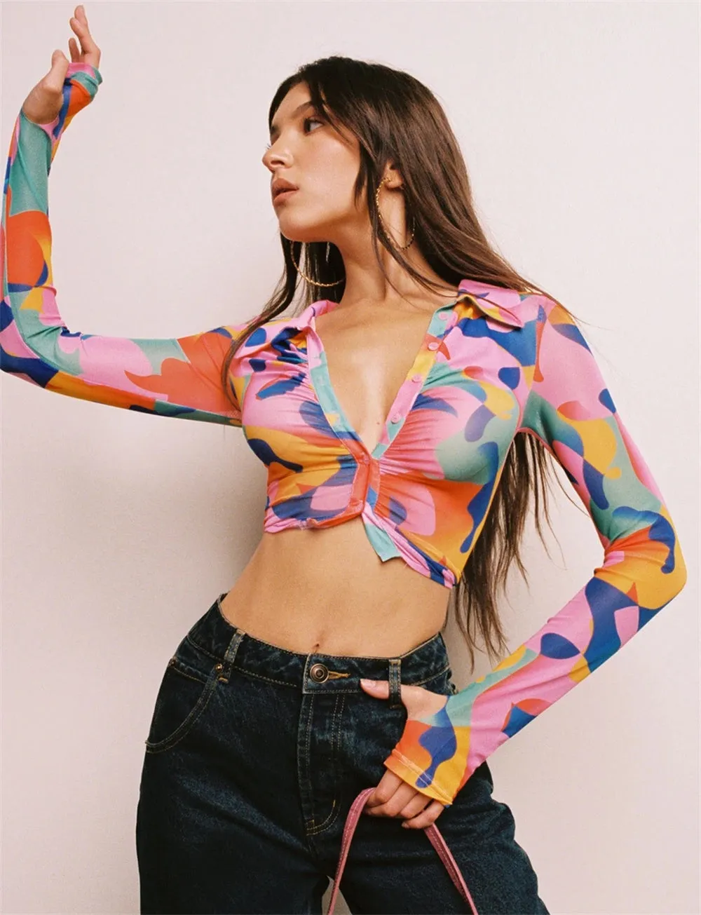 70's Crop Top