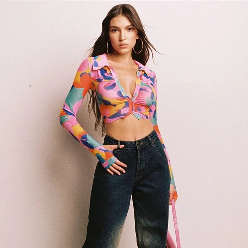 70's Crop Top