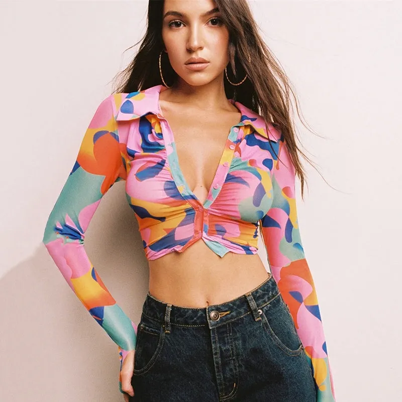 70's Crop Top