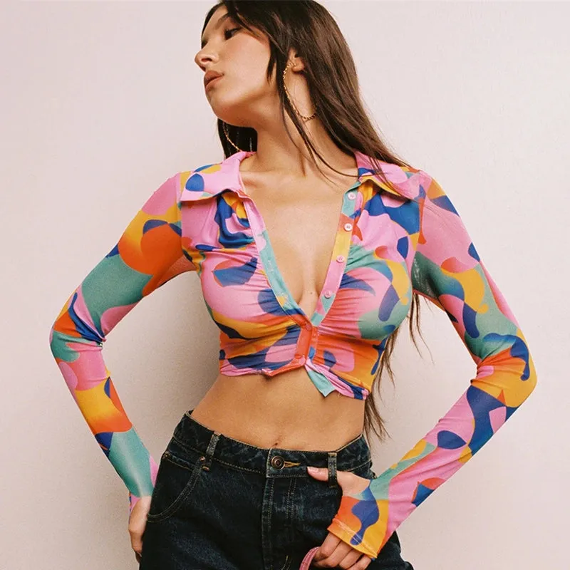 70's Crop Top