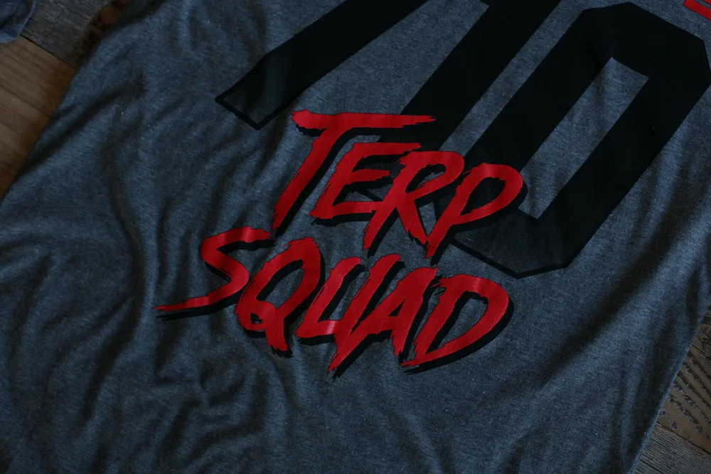 710 Terp Squad Jersey Grey L/S