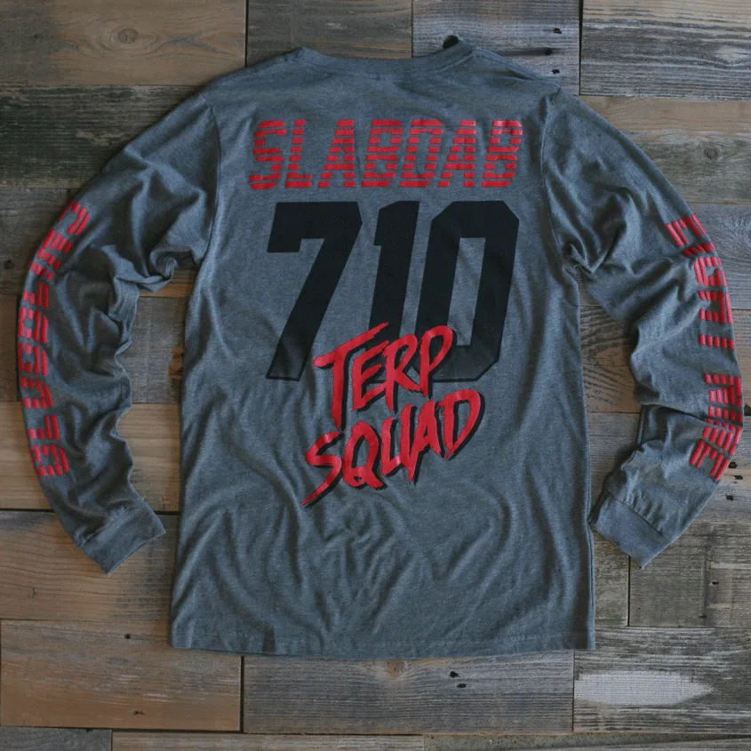 710 Terp Squad Jersey Grey L/S