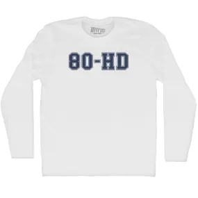 80-HD Adult Cotton Long Sleeve T-shirt