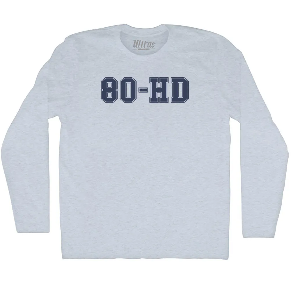 80-HD Adult Tri-Blend Long Sleeve T-shirt