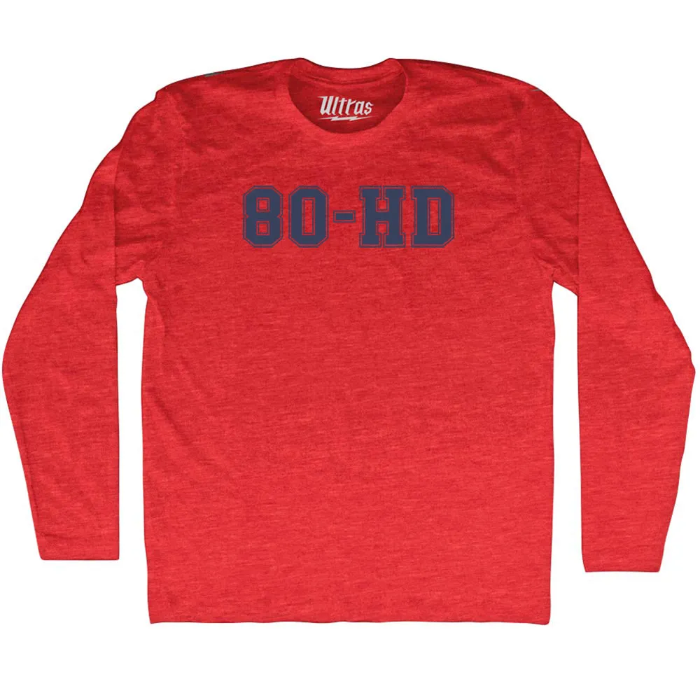 80-HD Adult Tri-Blend Long Sleeve T-shirt