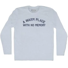 A Warm Place With No Memory Adult Tri-Blend Long Sleeve T-shirt