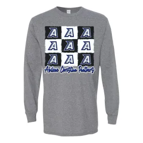 Abilene Christian Panthers - 9 Boxes Long Sleeve T-Shirt