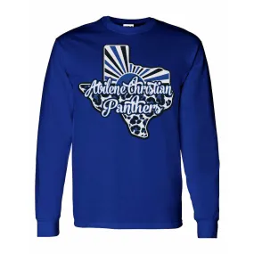 Abilene Christian Panthers - Texas Sunray Long Sleeve T-Shirt