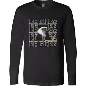 Abilene High Eagles - Eagles Repeat Long Sleeve T-Shirt