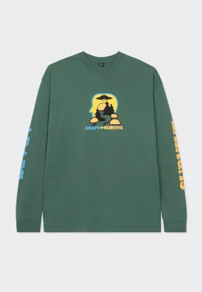 Adapt/Survive Long Sleeve T-Shirt - green