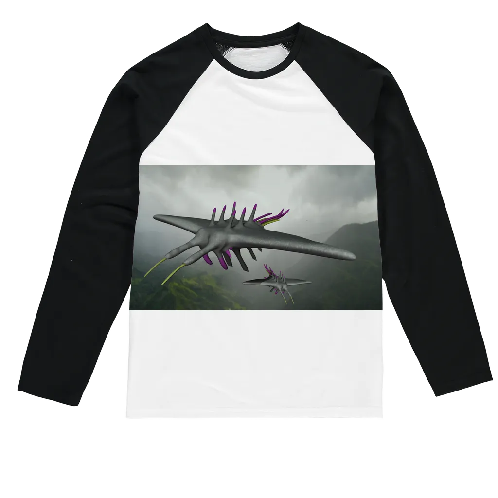 Alpha Creature Sublimation Baseball Long Sleeve T-Shirt