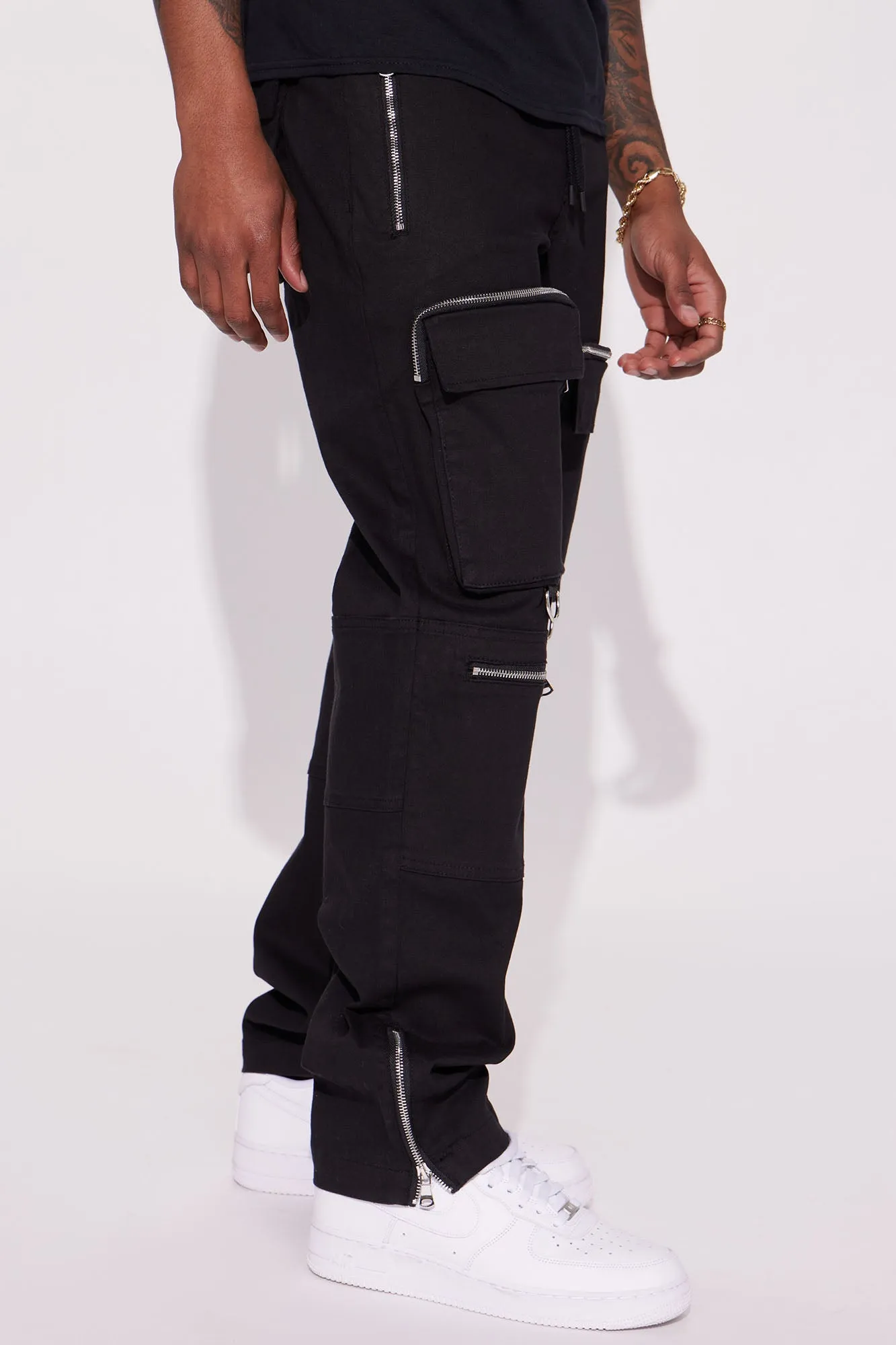 Always Prepared Cargo Pants - Black