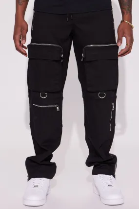 Always Prepared Cargo Pants - Black