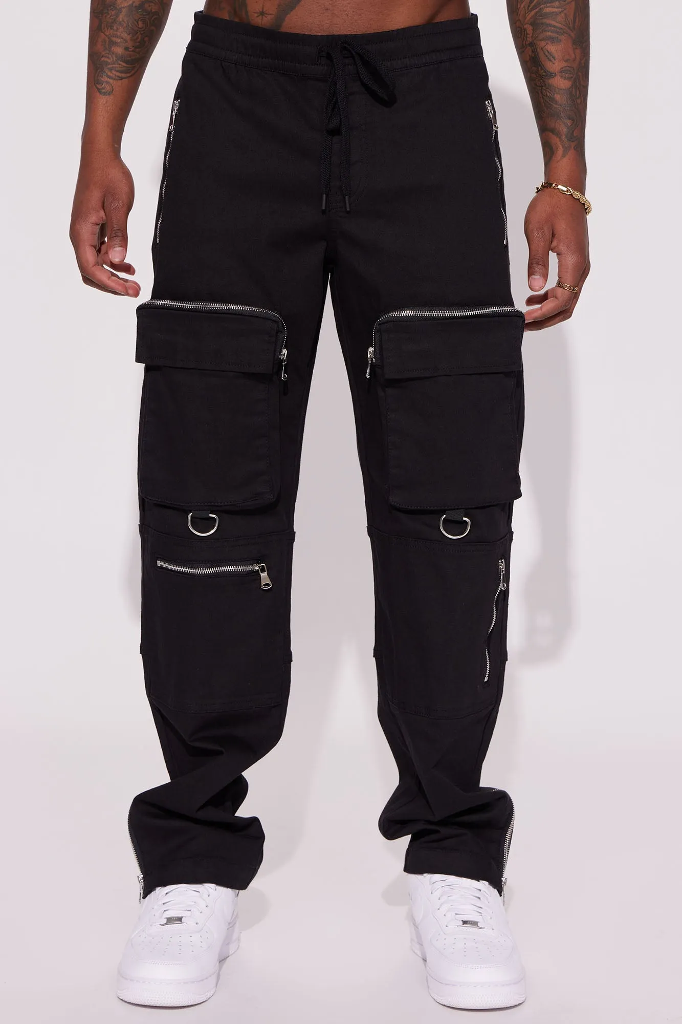 Always Prepared Cargo Pants - Black