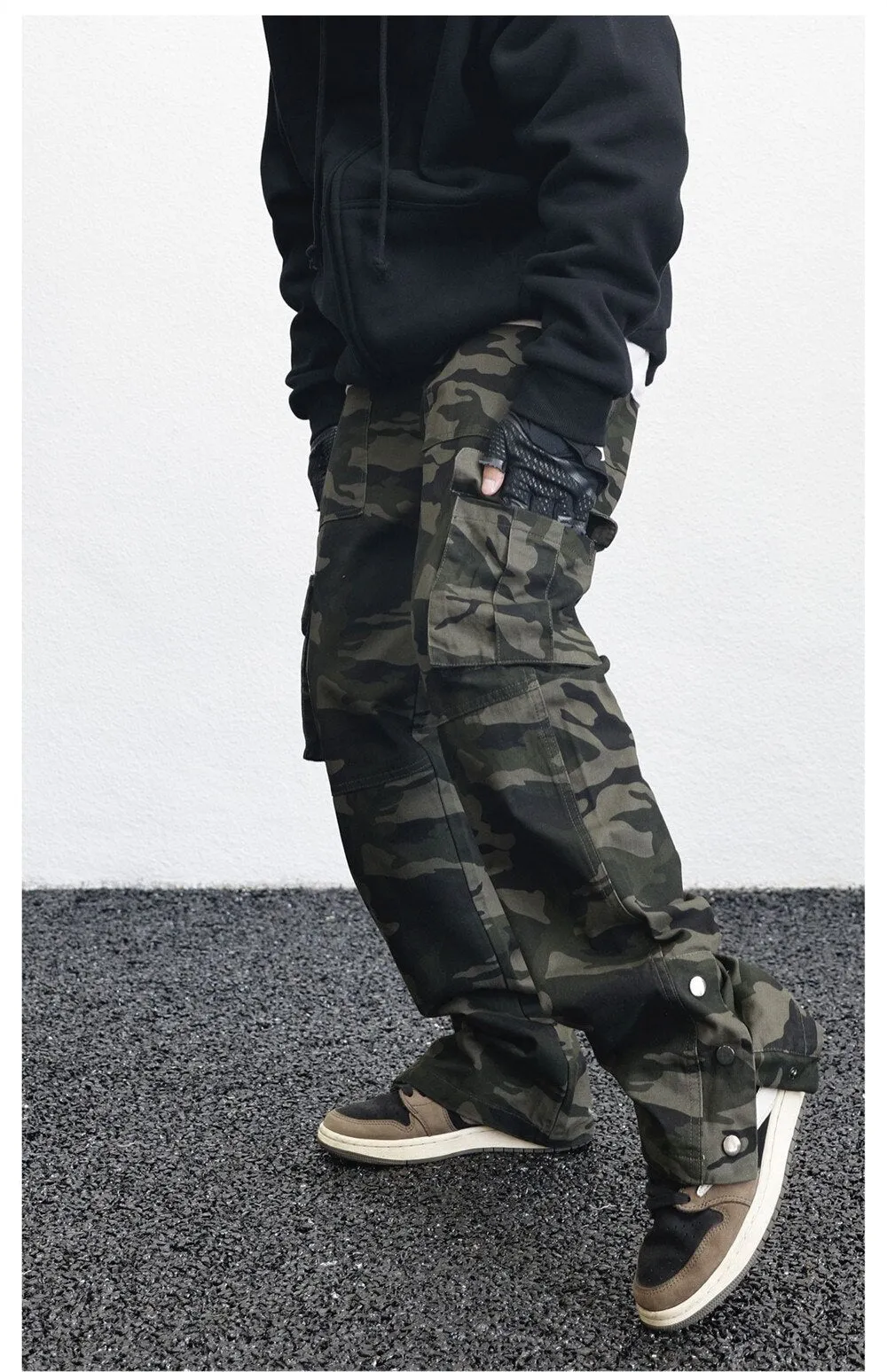 AM23 Straight Camo Cargo Pants