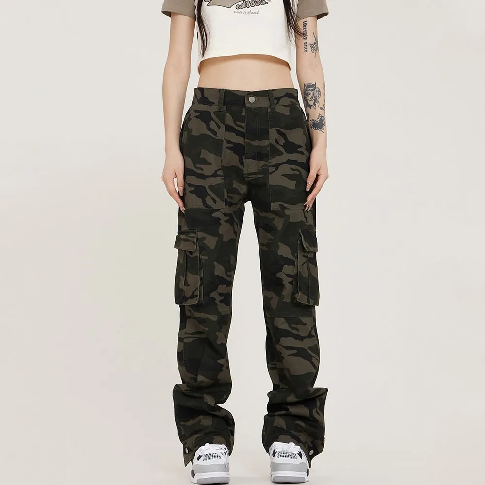 AM23 Straight Camo Cargo Pants