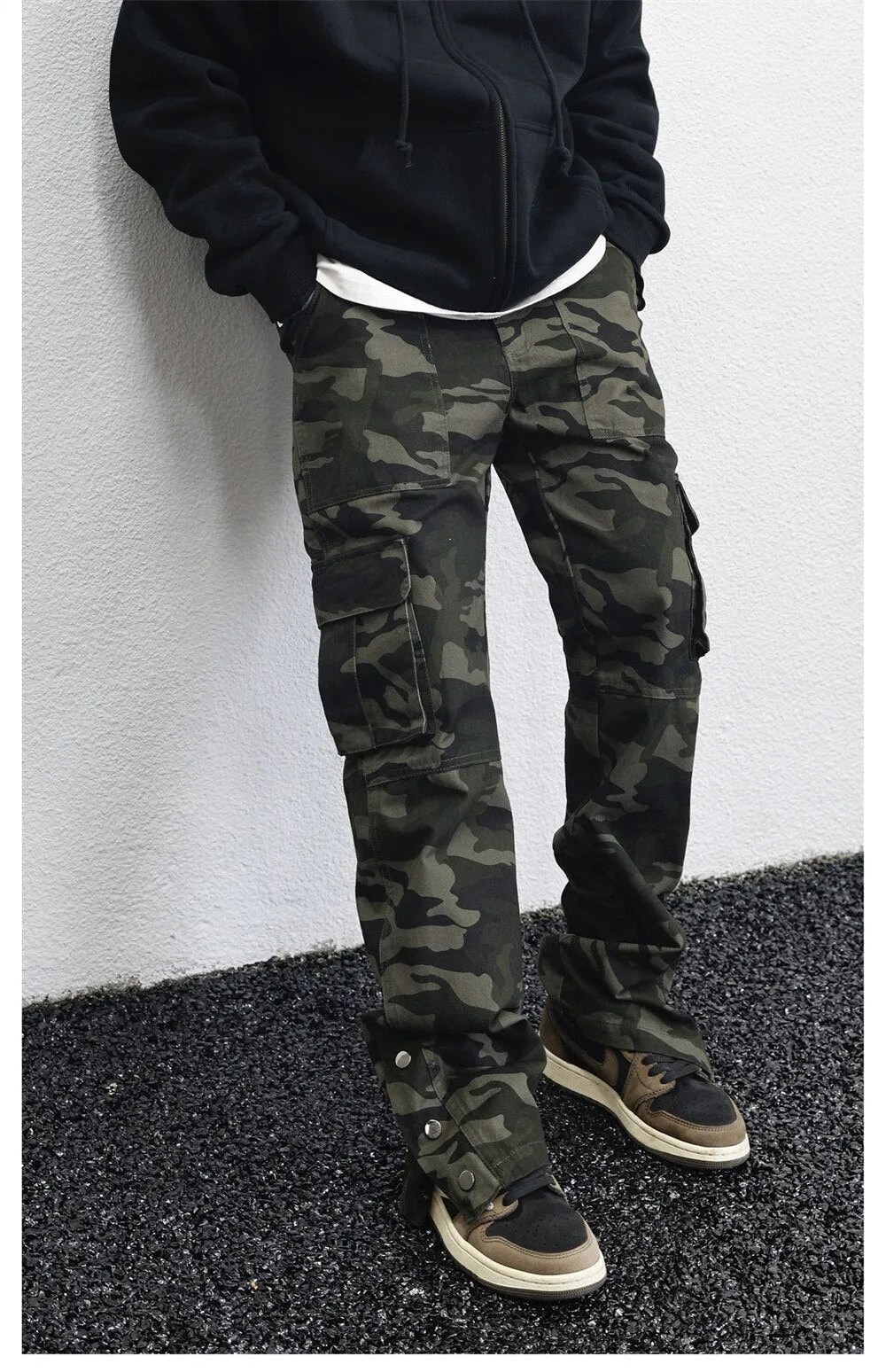 AM23 Straight Camo Cargo Pants