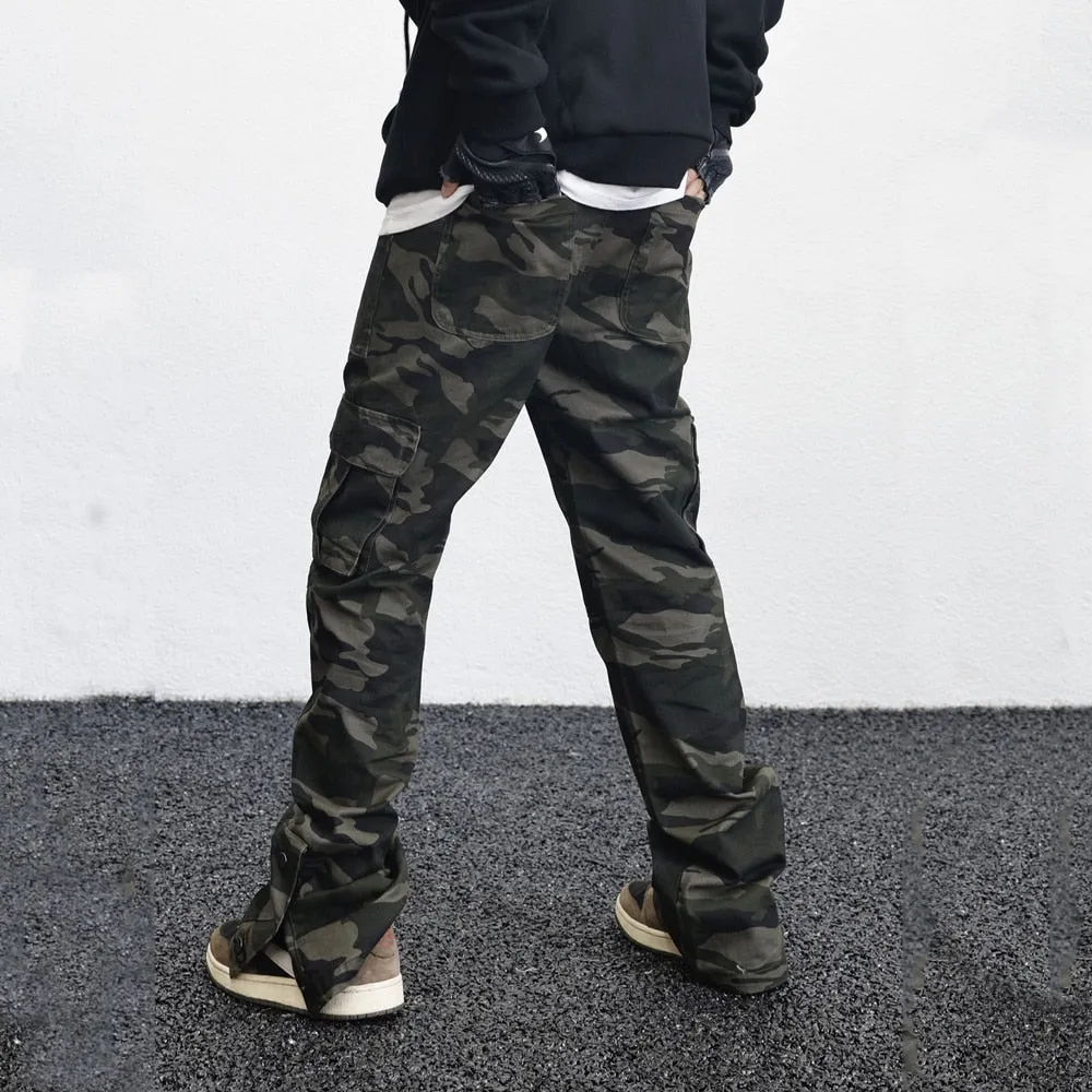 AM23 Straight Camo Cargo Pants