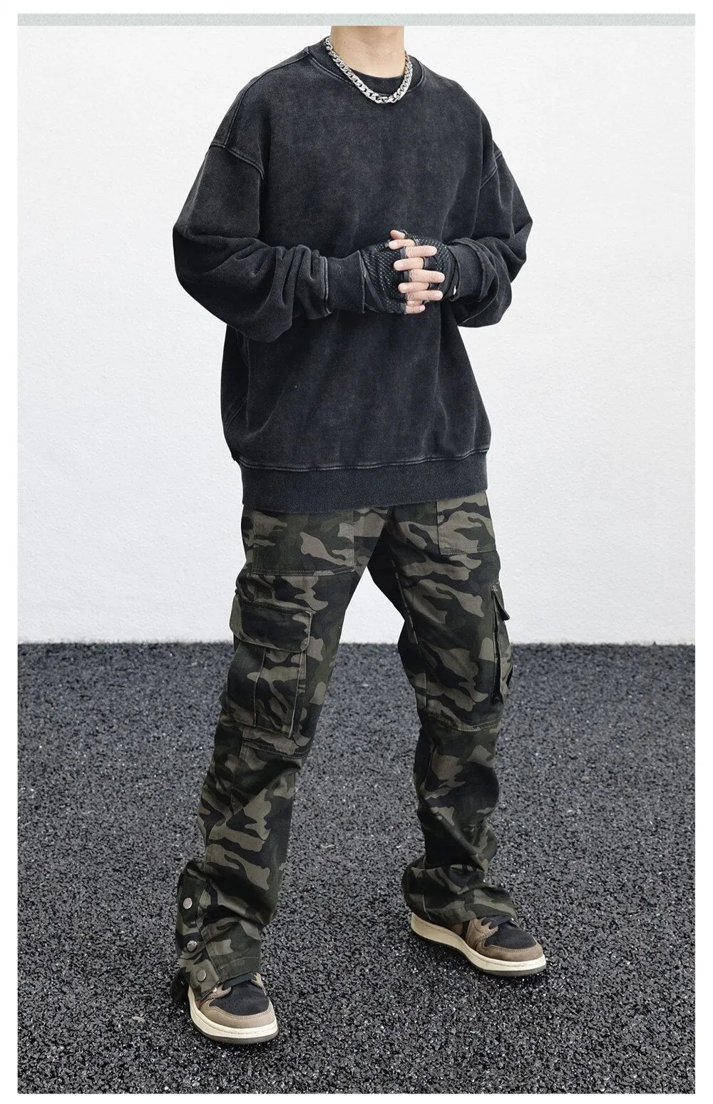 AM23 Straight Camo Cargo Pants