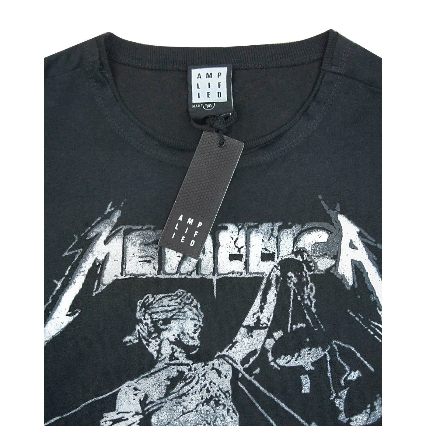 Amplified Mens Metallica Justice For All Slim T-Shirt