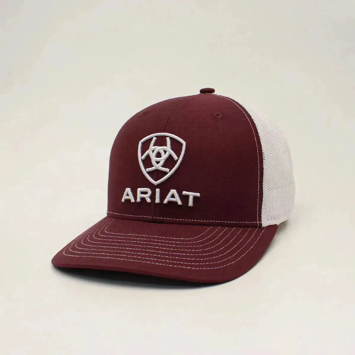 ARIAT Sangria Style (Burgundy/White) - Trucker Cap