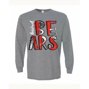 Baird Bears - Splatter Long Sleeve T-Shirt