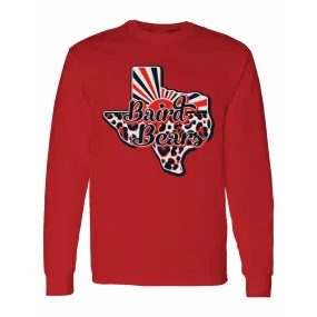 Baird Bears - Texas Sunray Long Sleeve T-Shirt