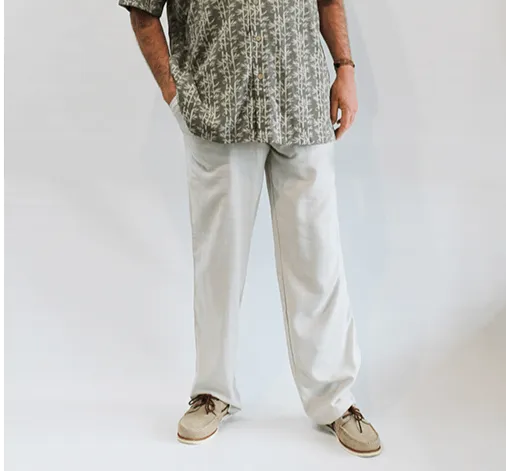 Bamboo Fibre Beach Pants Mens