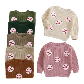 BASEBALL Knitted Sweater