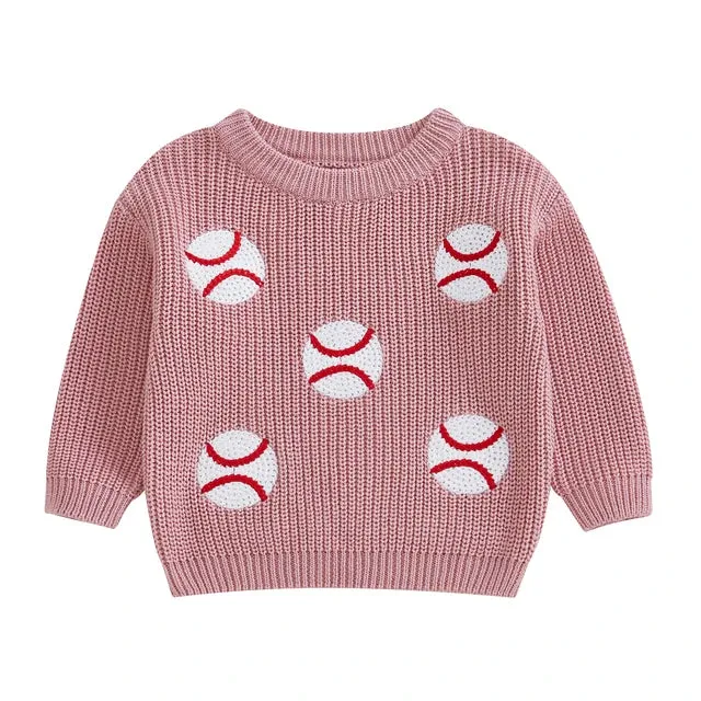 BASEBALL Knitted Sweater