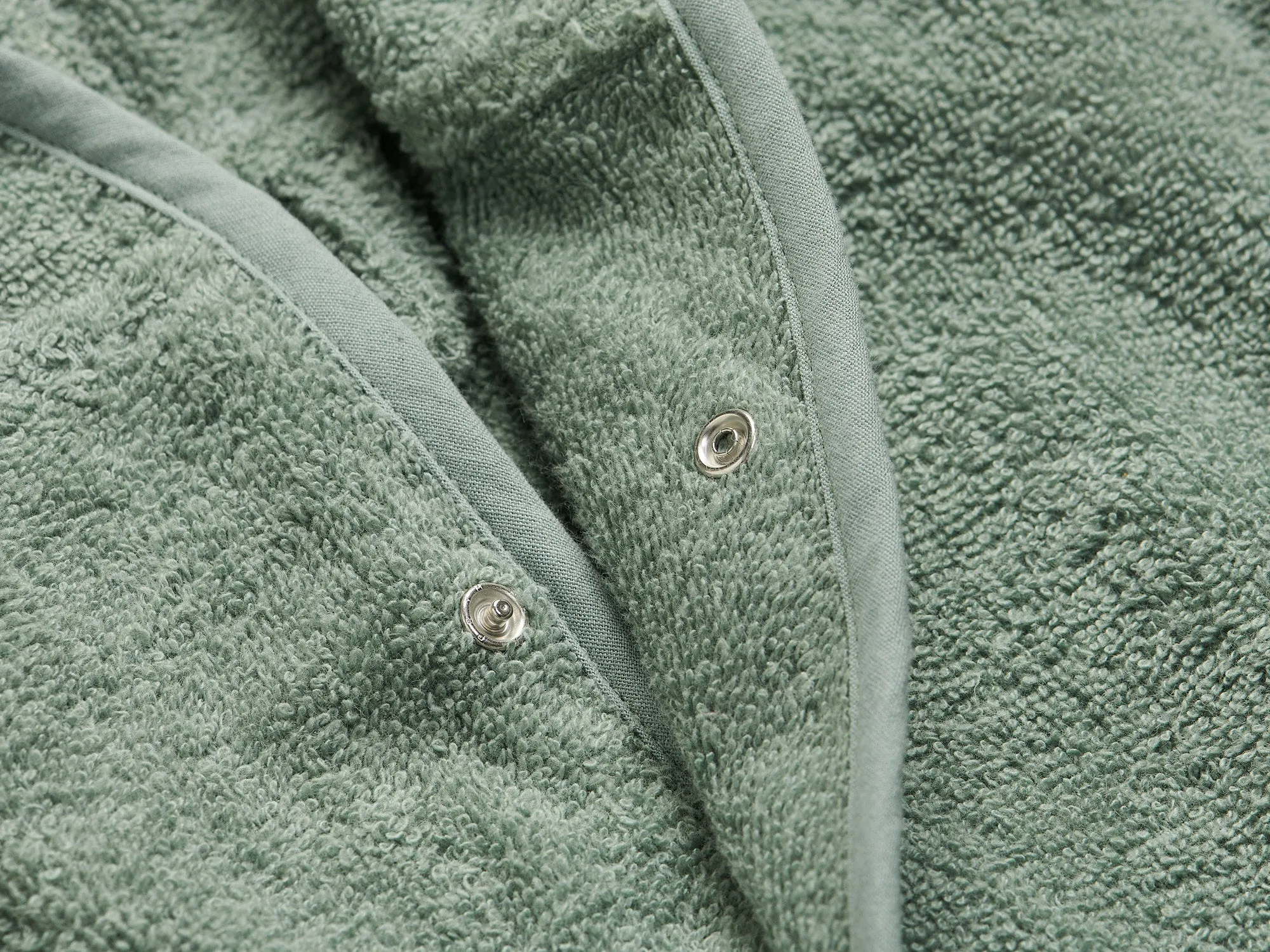 Bathrobe 3-4 year - Ash Green