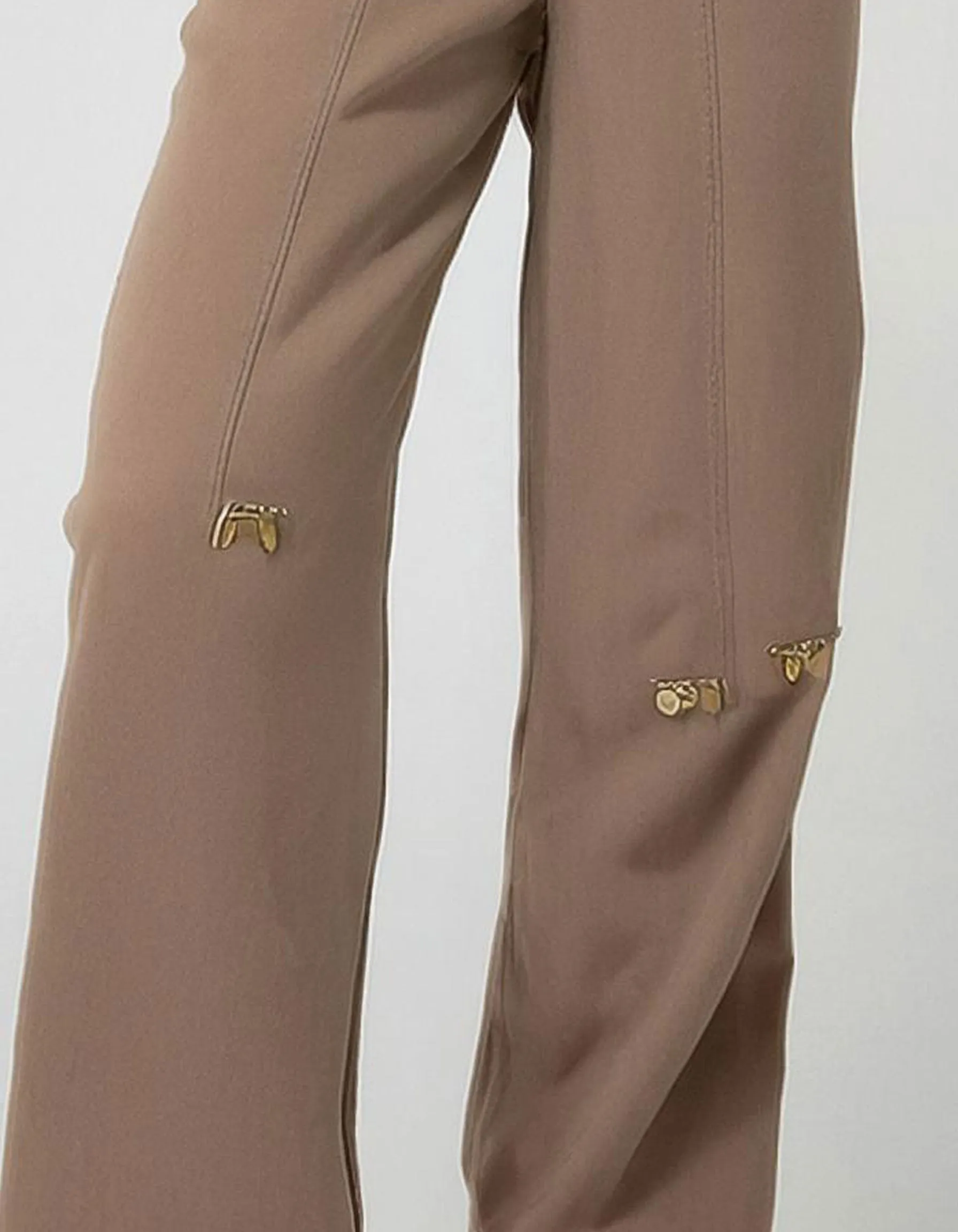 Beige Cargo Pants