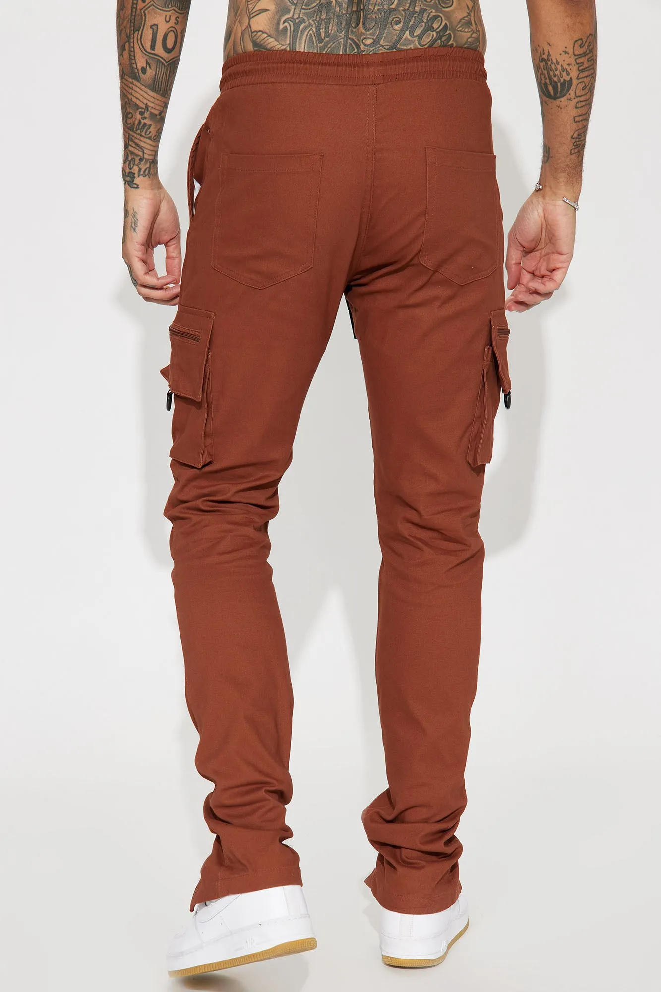 Bet On It Cargo Pants - Chocolate