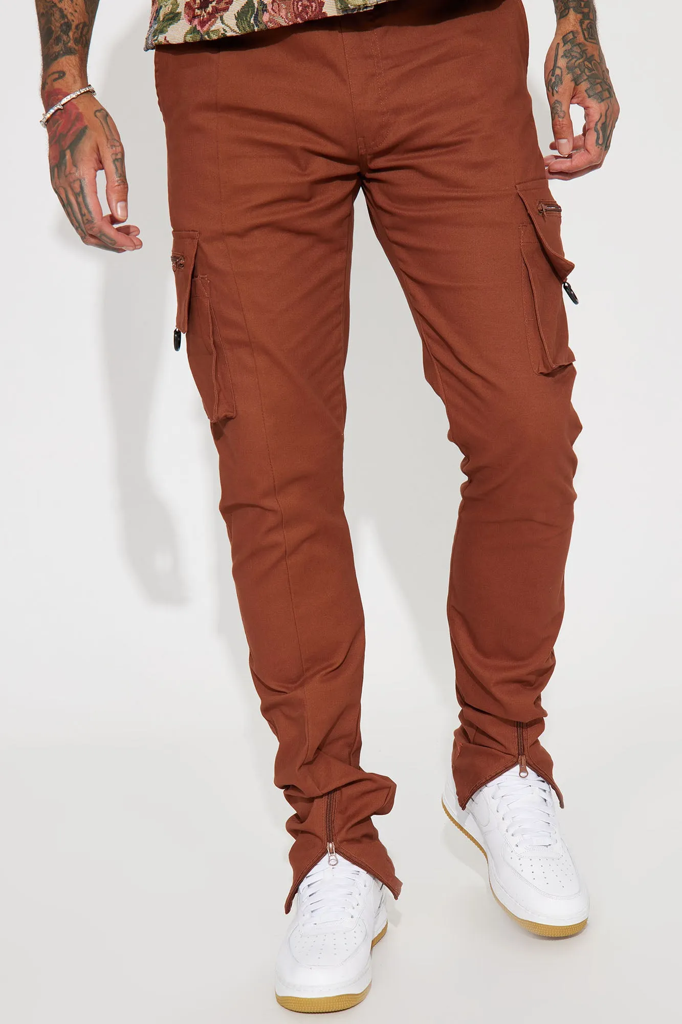 Bet On It Cargo Pants - Chocolate