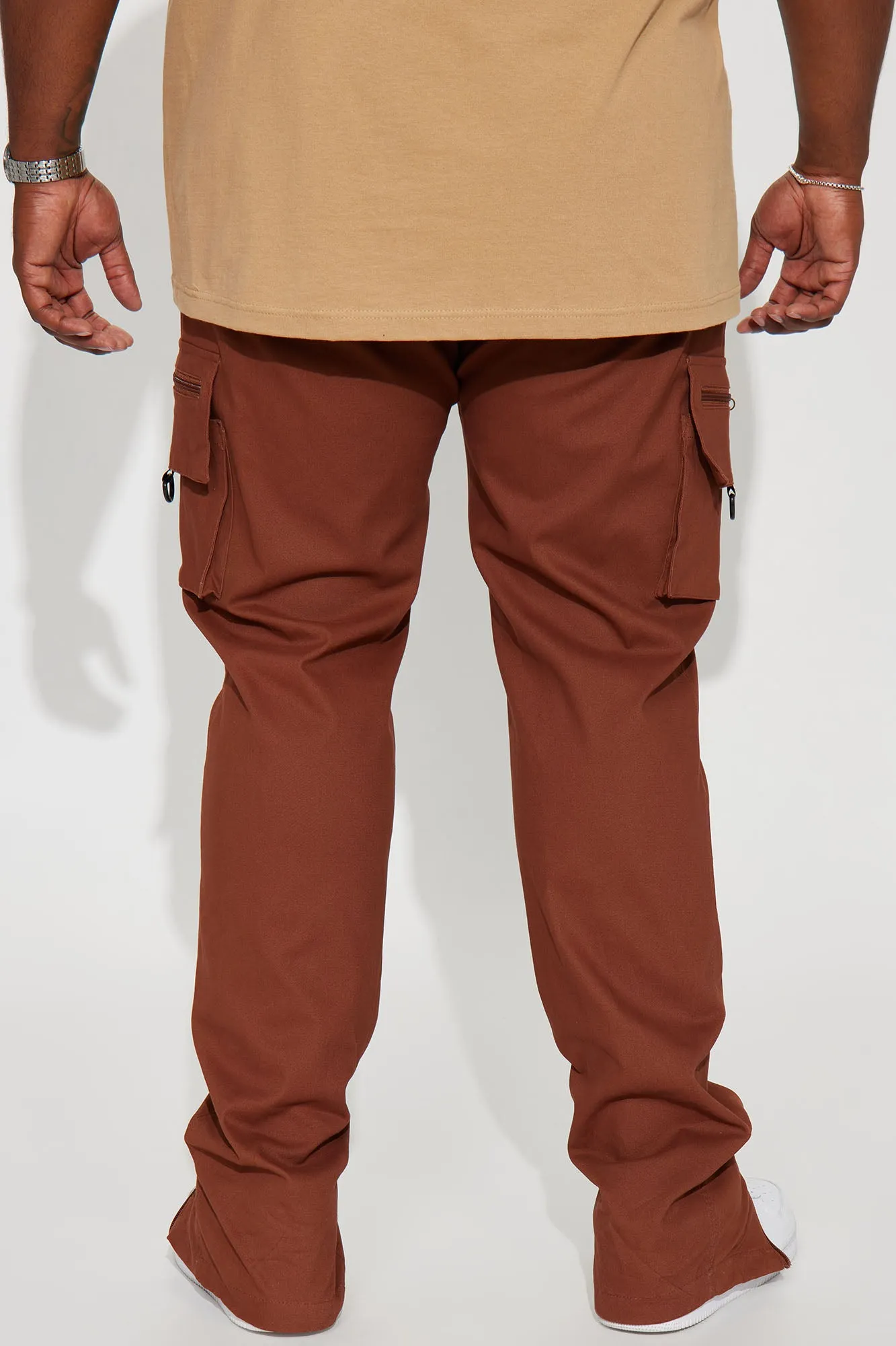 Bet On It Cargo Pants - Chocolate