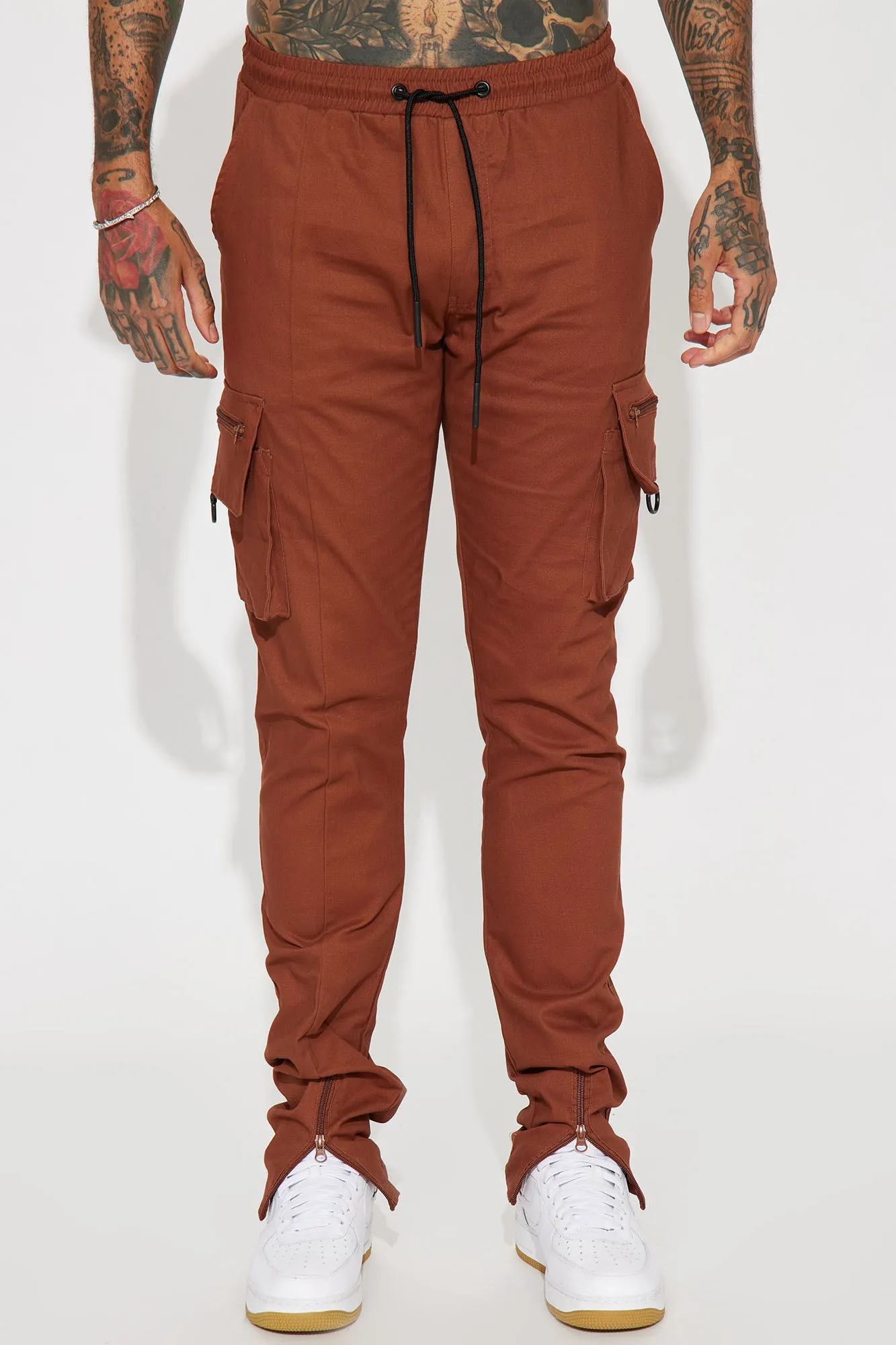 Bet On It Cargo Pants - Chocolate