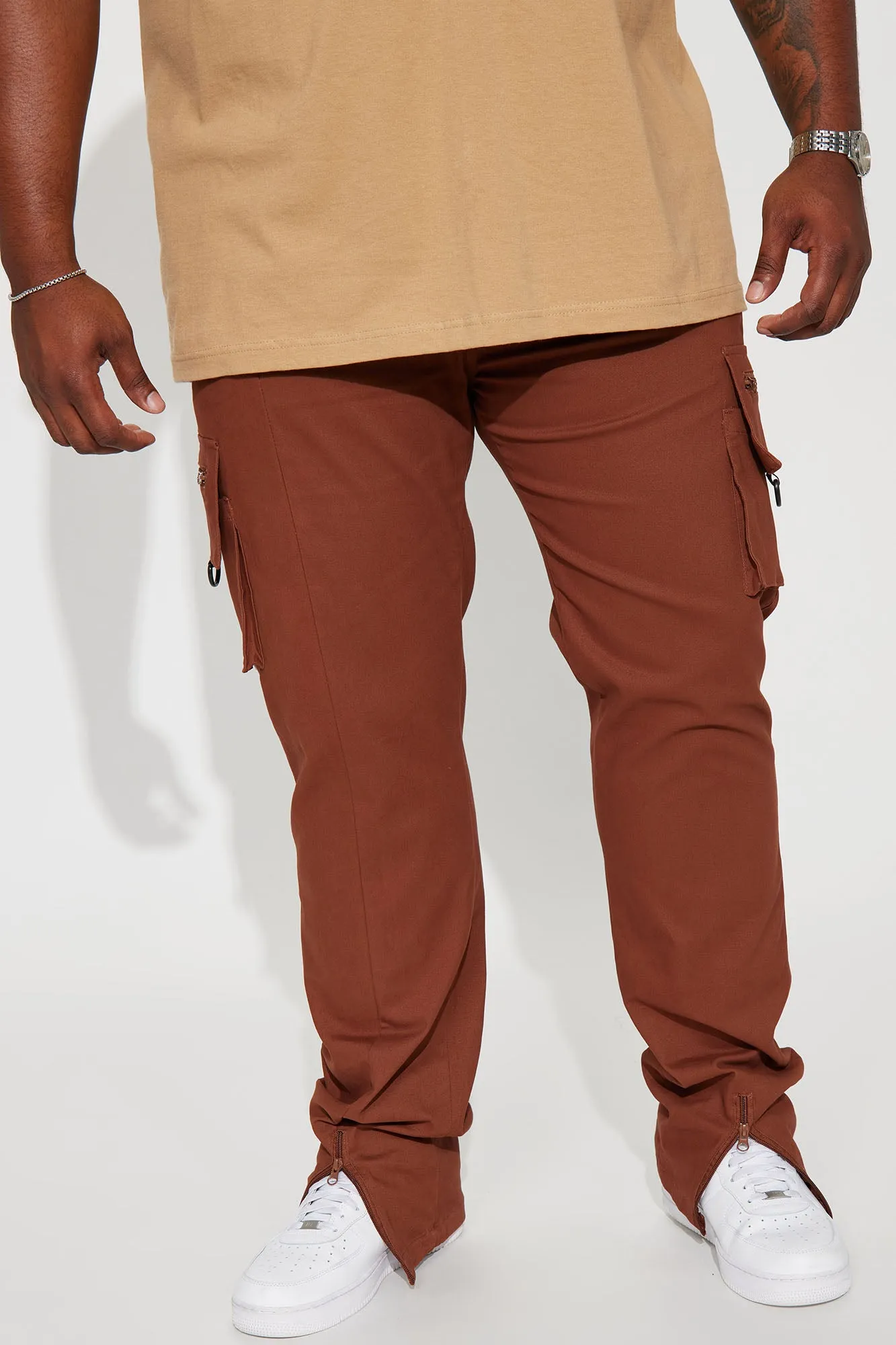 Bet On It Cargo Pants - Chocolate