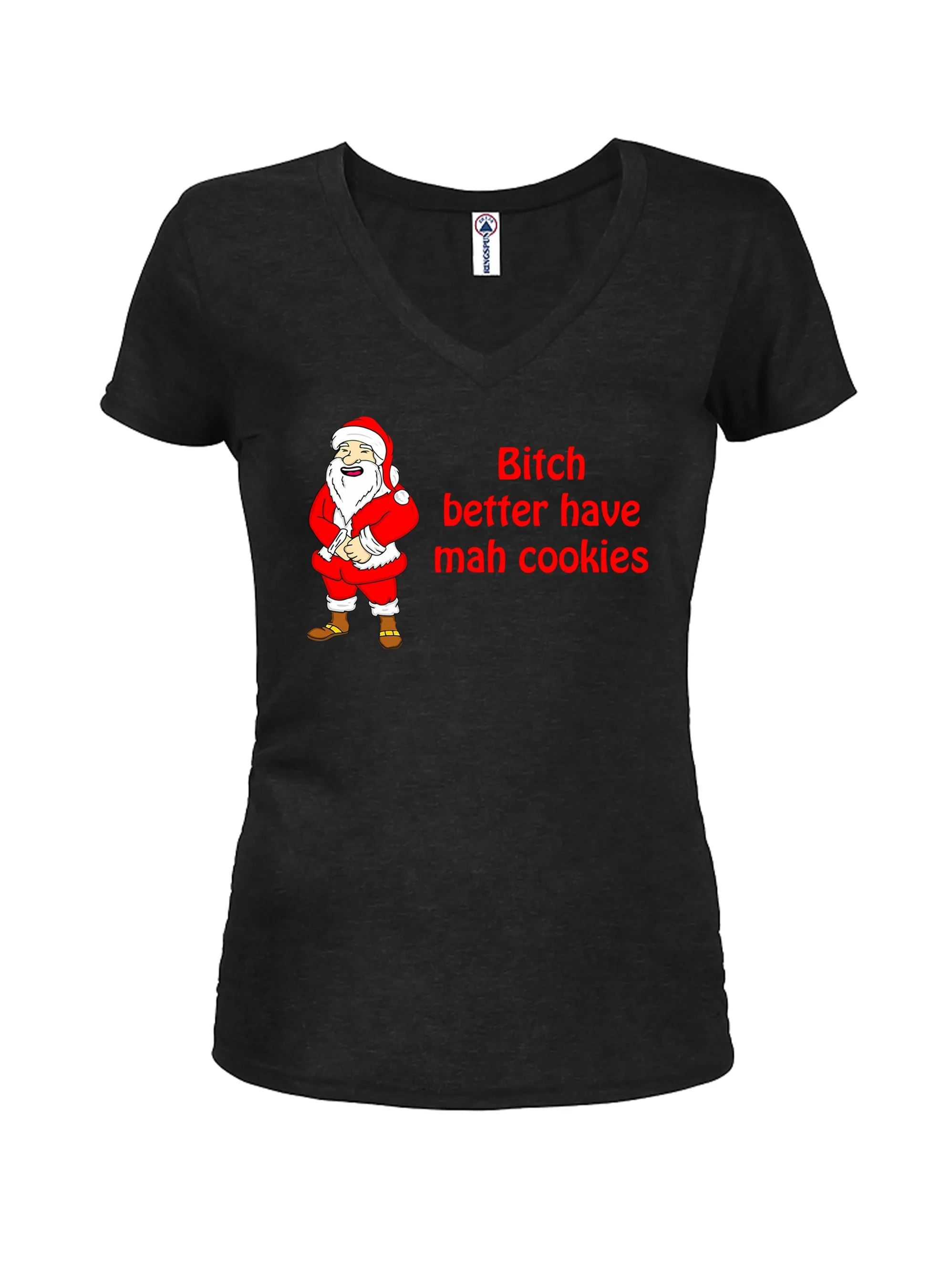 Bitch better have mah cookies Juniors V Neck T-Shirt