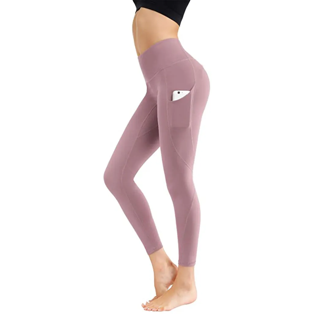 BODYGLOVE 4.0 Yoga Pants With POCKETS! Super Soft! High Quality Figure Accenting Active Wear.