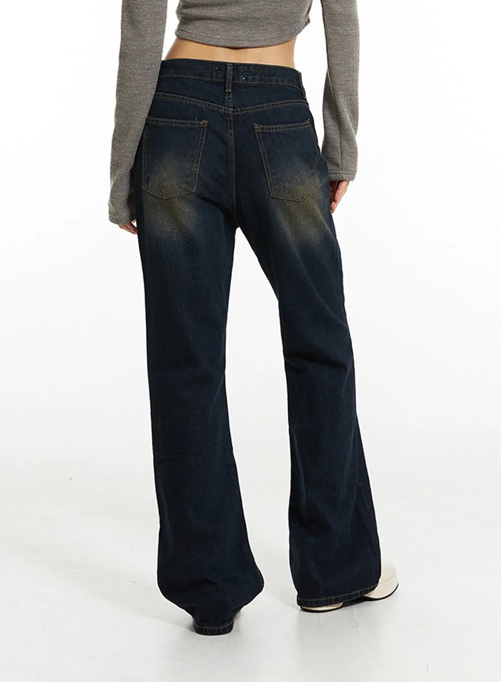 Bootcut Slim Fit Jeans IN308