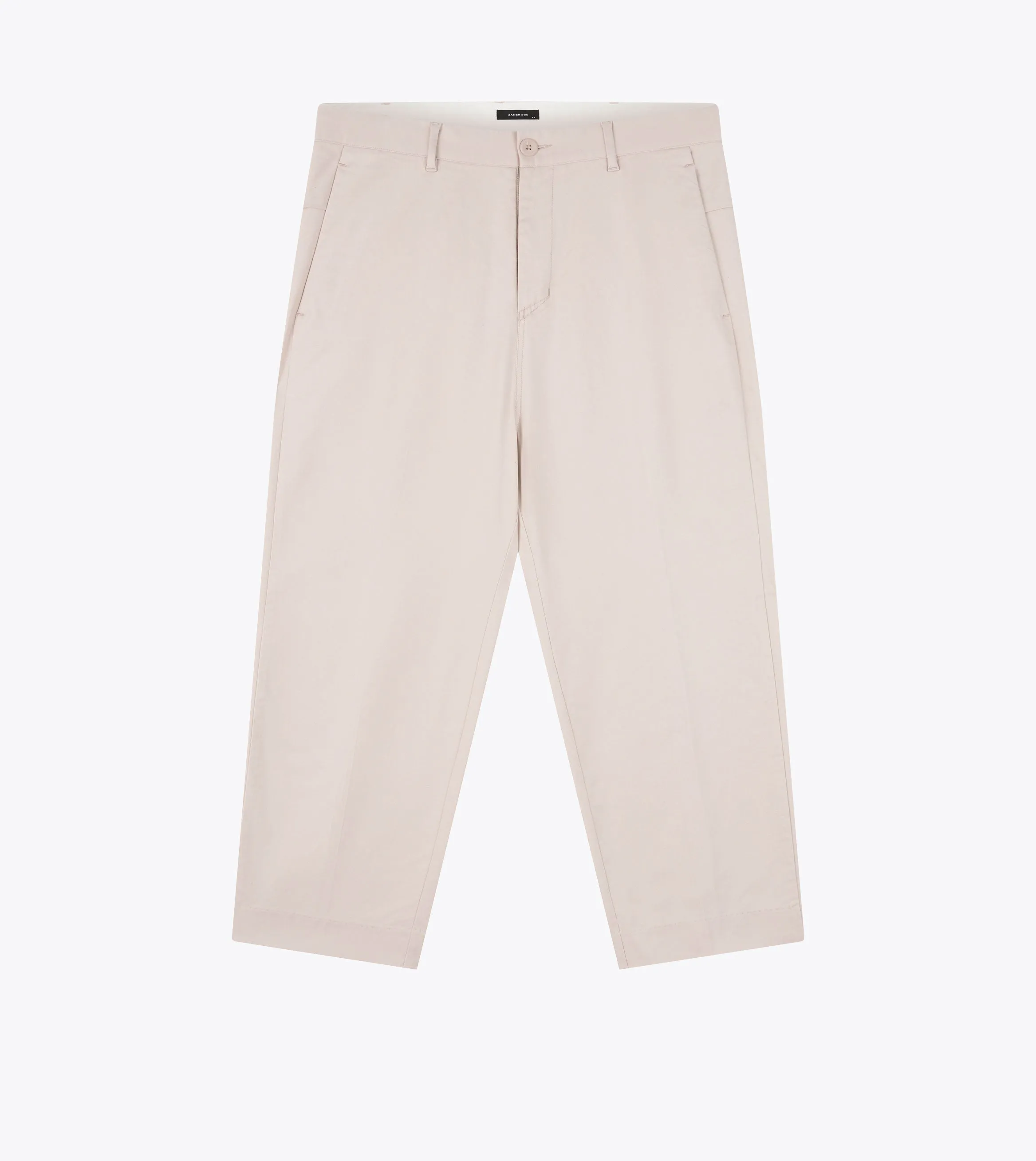 Box Crop Pant Taupe