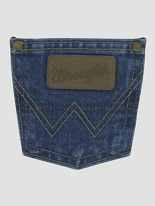 BOY'S GEORGE STRAIT COWBOY CUT® COLLECTION BY WRANGLER® ORIGINAL FIT JEAN IN HEAVYWEIGHT STONE DENIM | 13jgshd