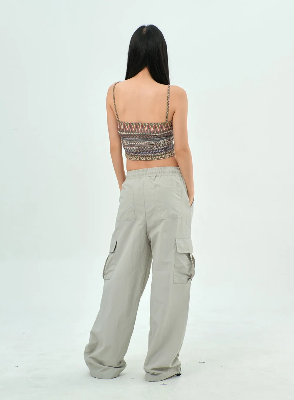 Cargo Nylon Pants BY303