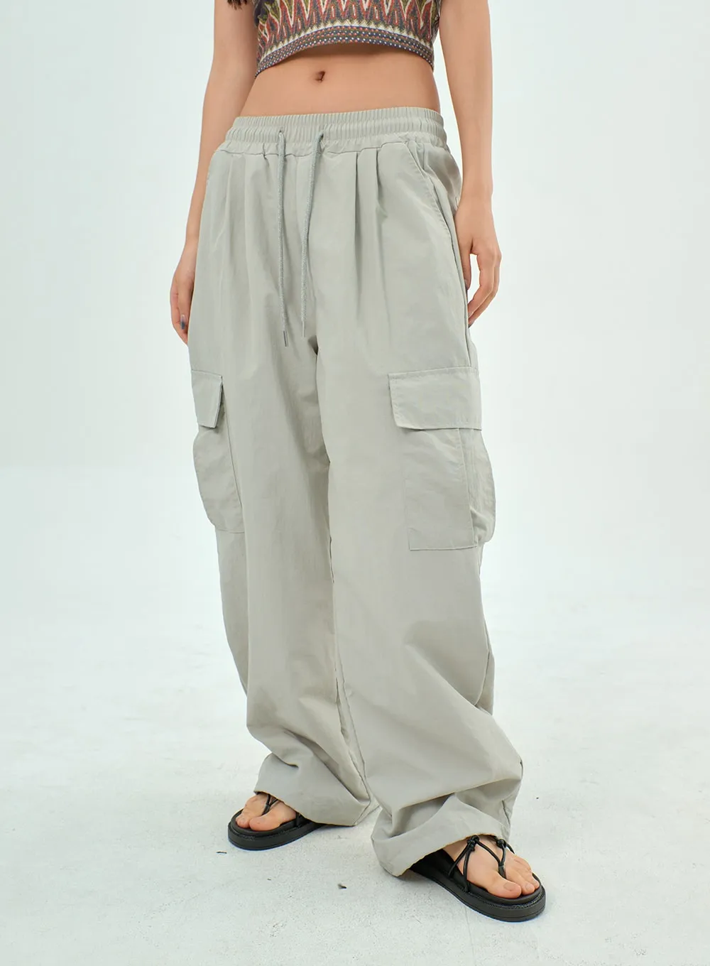 Cargo Nylon Pants BY303