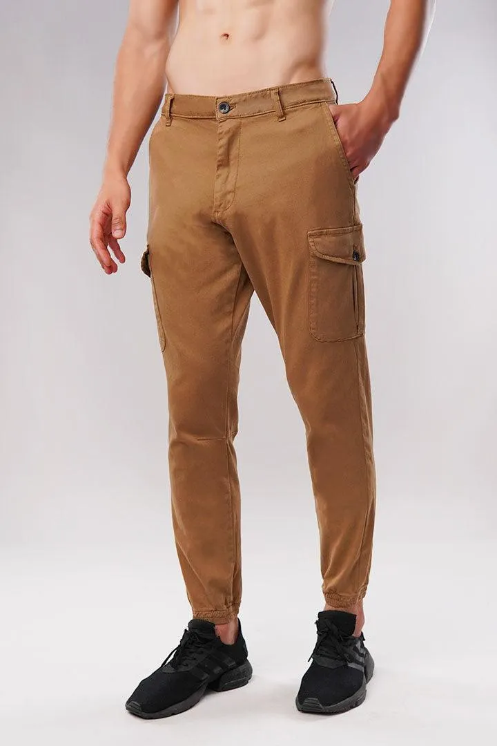 Cargo Pants - Camel Brown