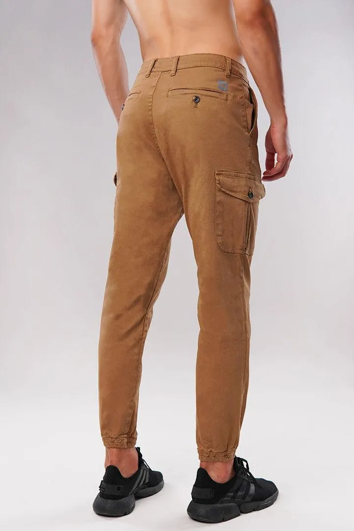 Cargo Pants - Camel Brown