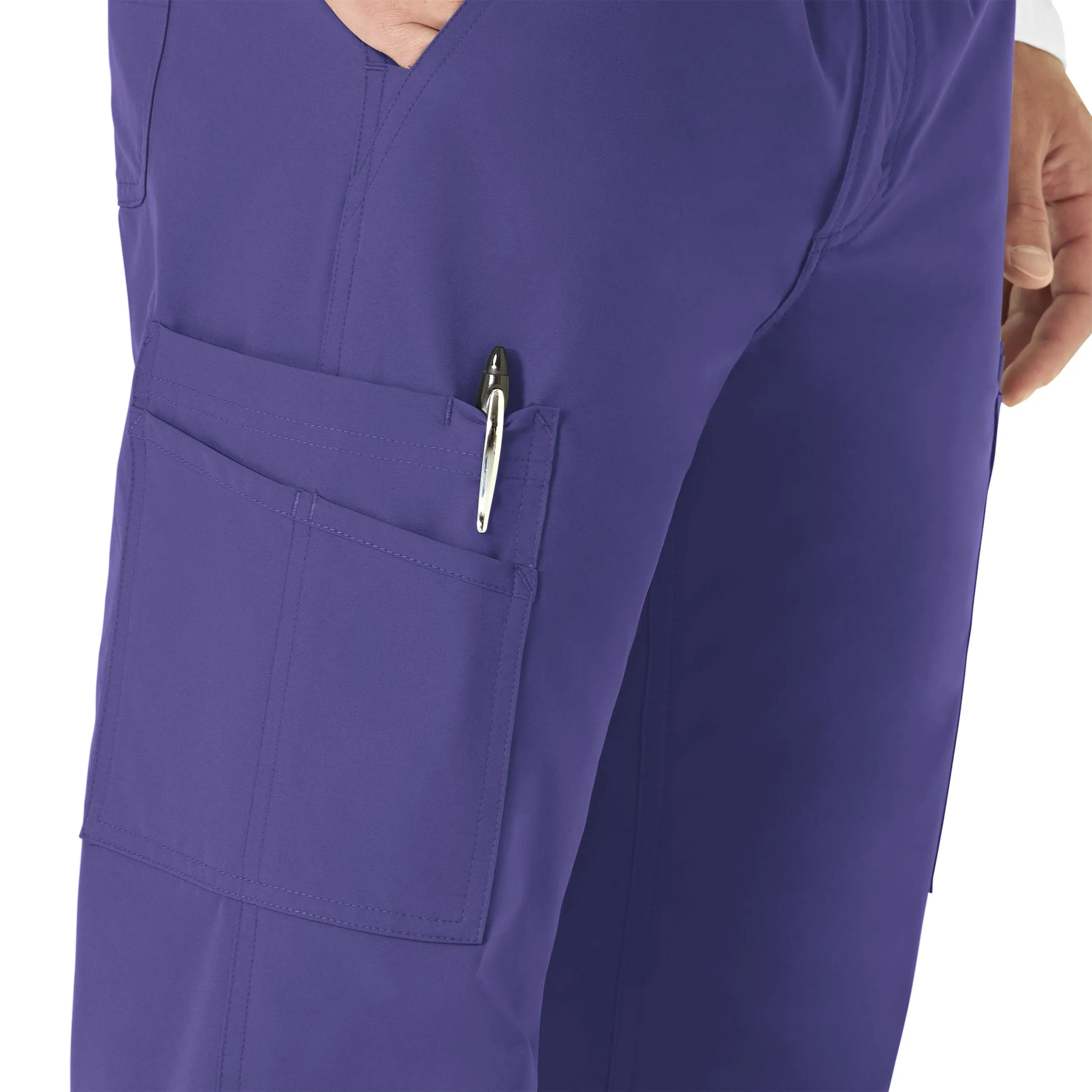 Carhartt Force Essentials Men's Straight Leg Cargo Scrub Pant - Grape